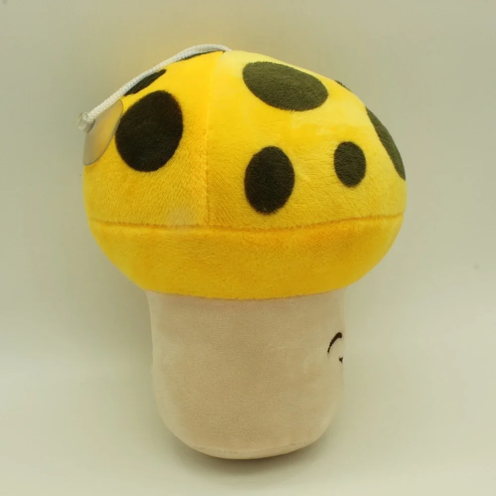 Plants vs Zombies‎ Linxin Sun-Shroom Yellow Plush PvZ Stuffed Toy with String